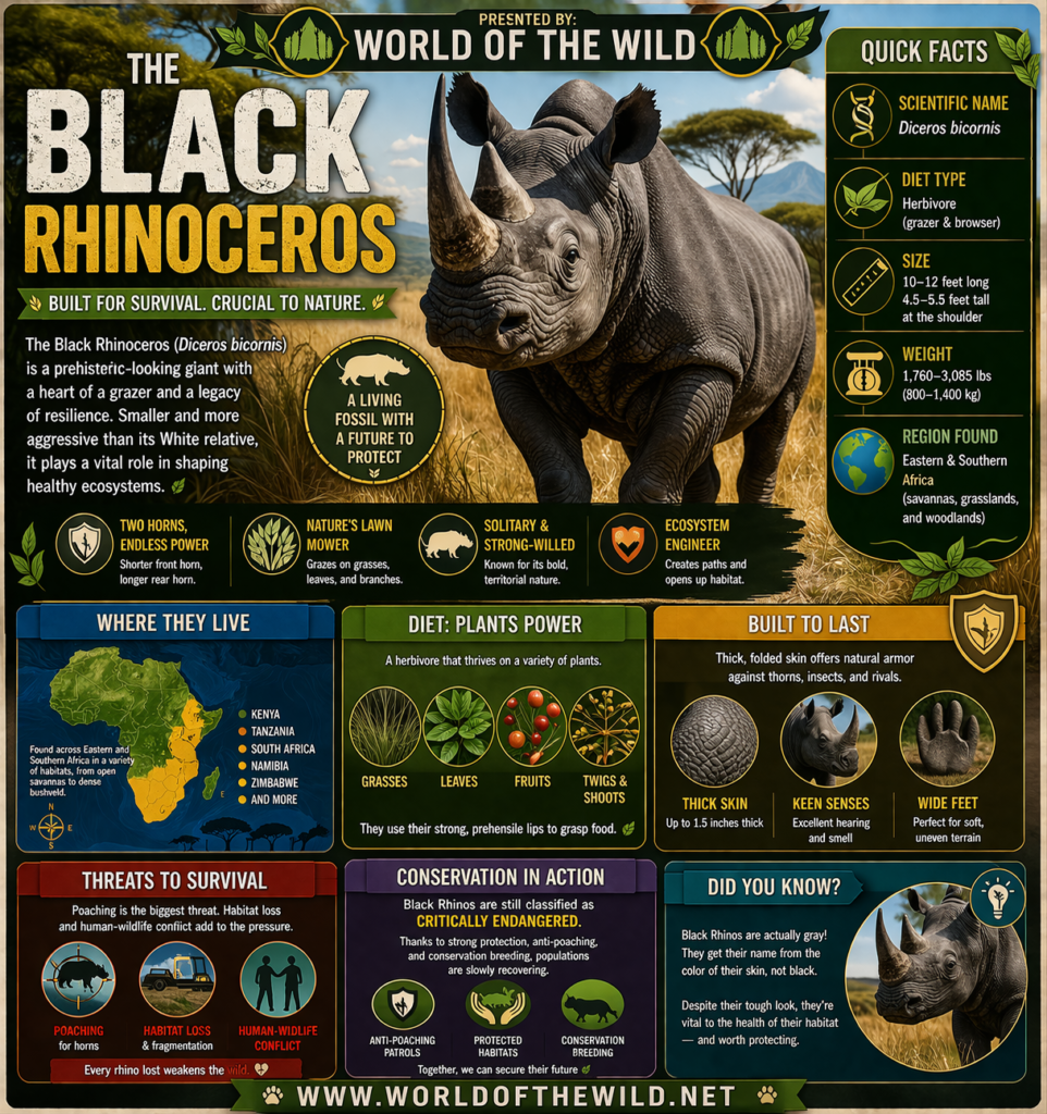 Black Rhino Infographic