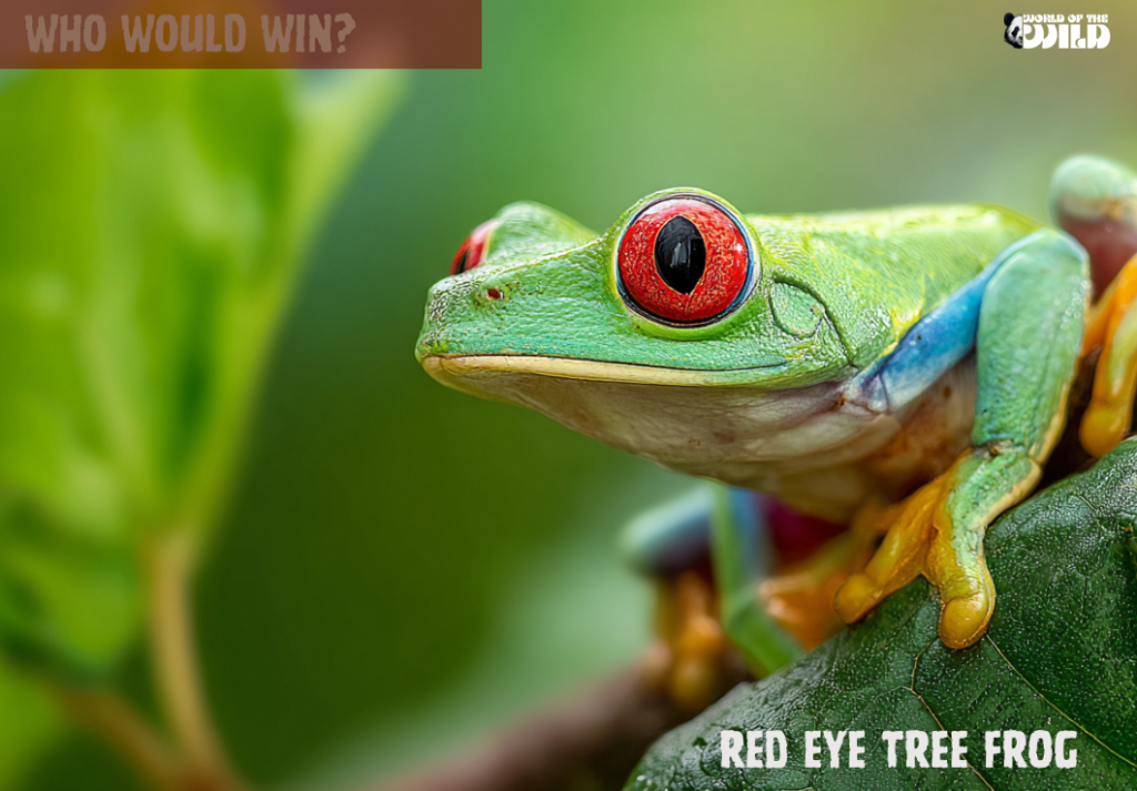 Who would win? Red Eye Tree Frog vs Poison Dart Frog