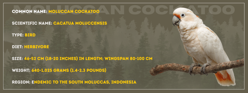 Moluccan Cockatoo