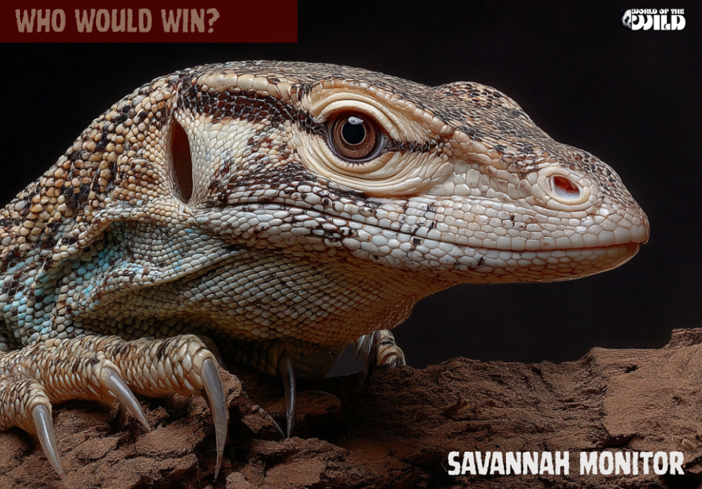 Who would win? Savannah Monitor vs Nile Monitor