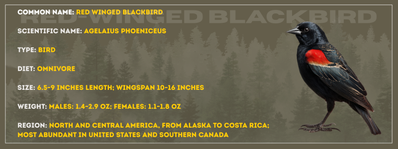 Red-Winged Black Bird