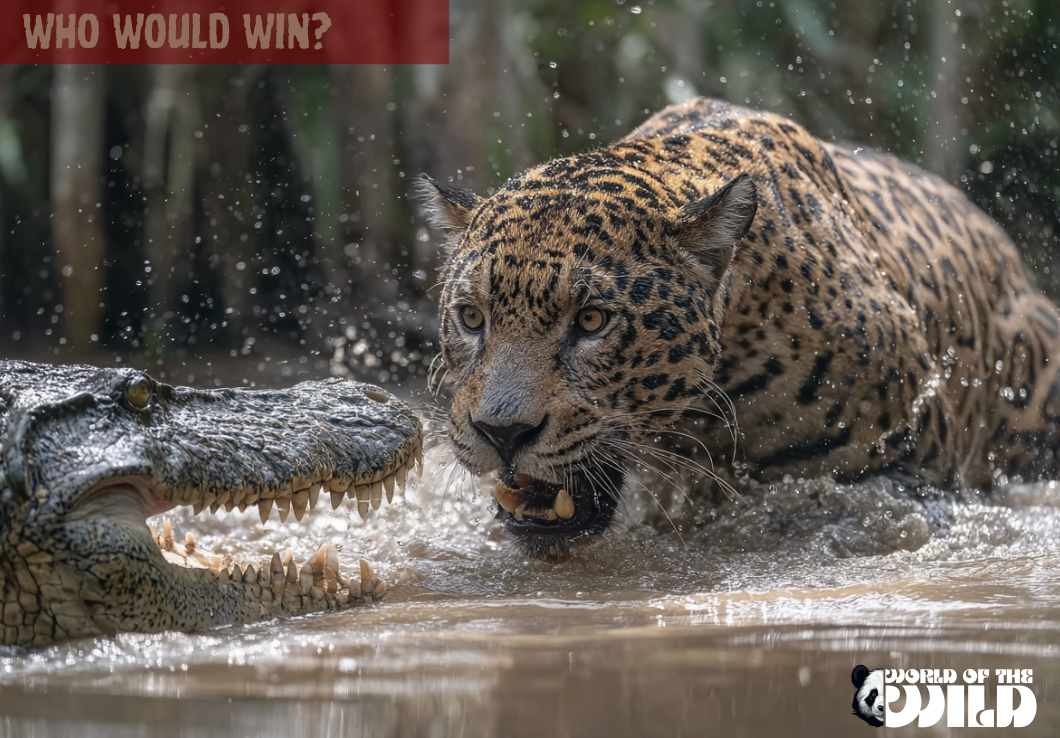 Who would win? Jaguar vs Crocodile