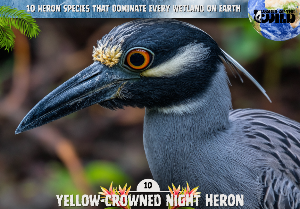 Yellow-crowned Night Heron