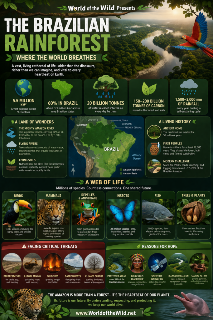 Brazilian Amazon Infographic