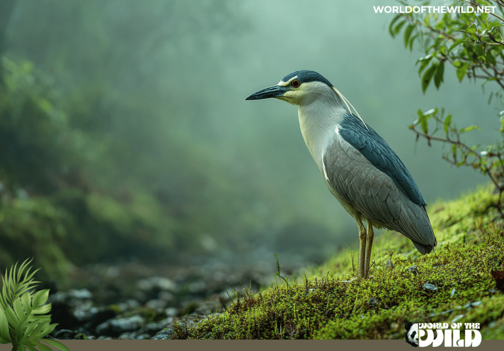 Black Capped Night Heron