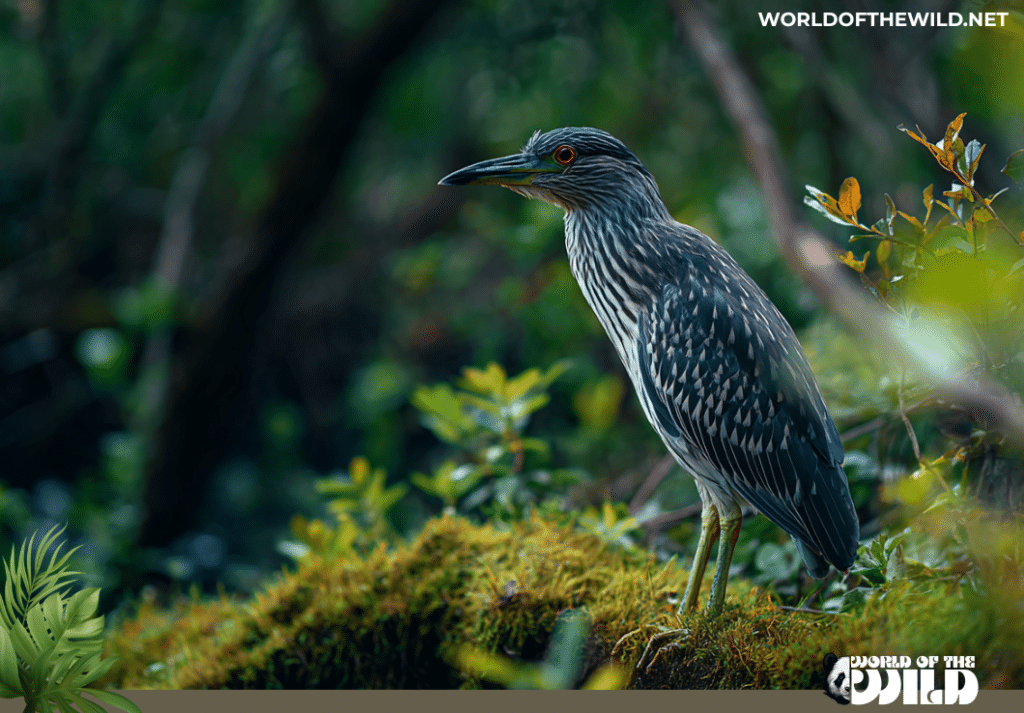 Black Capped Night Heron