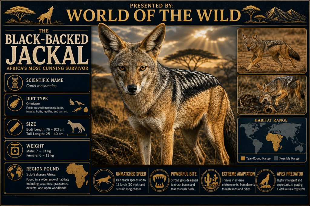 Black-Back Jackal