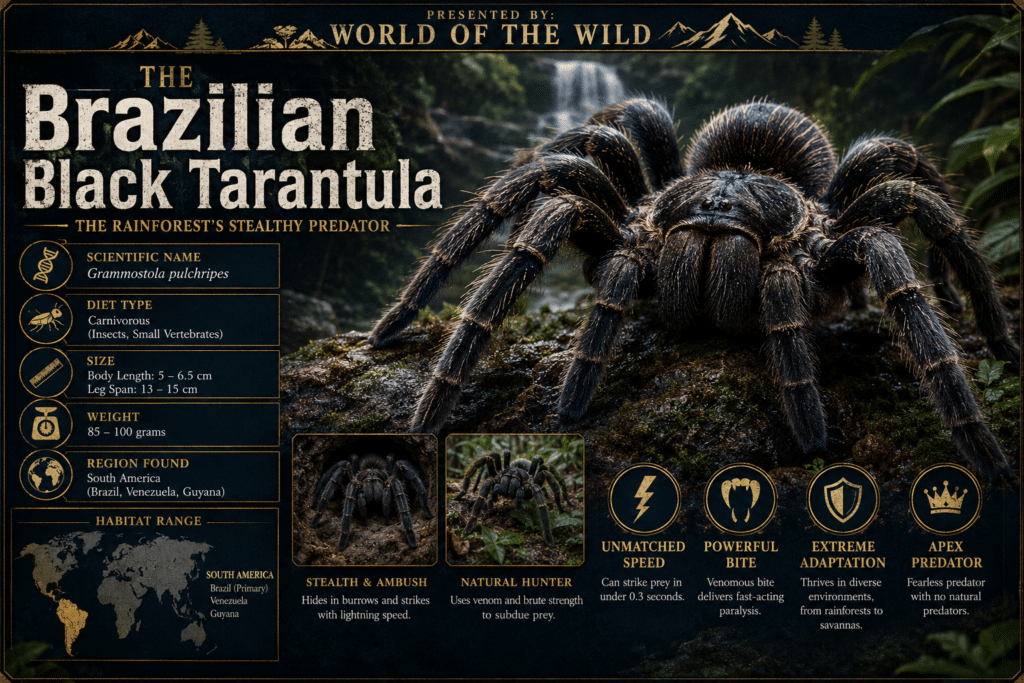 Brazilian Black Tarantula